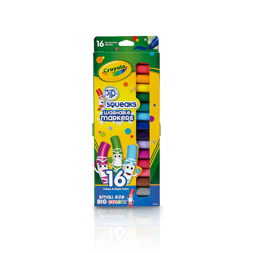 16 Pip Squeak Markers