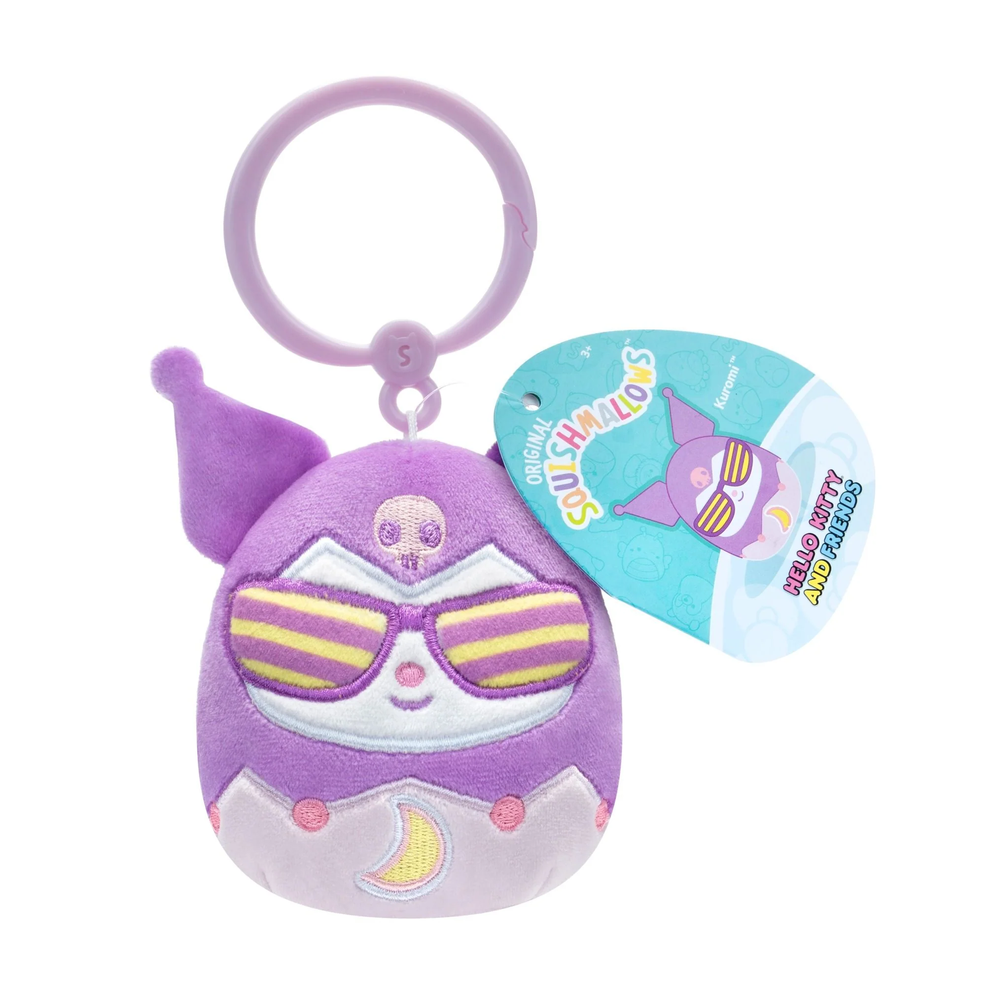 3.5" Squishmallows Assortment Clip on Plush Hello Kitty And Friends - Image 5
