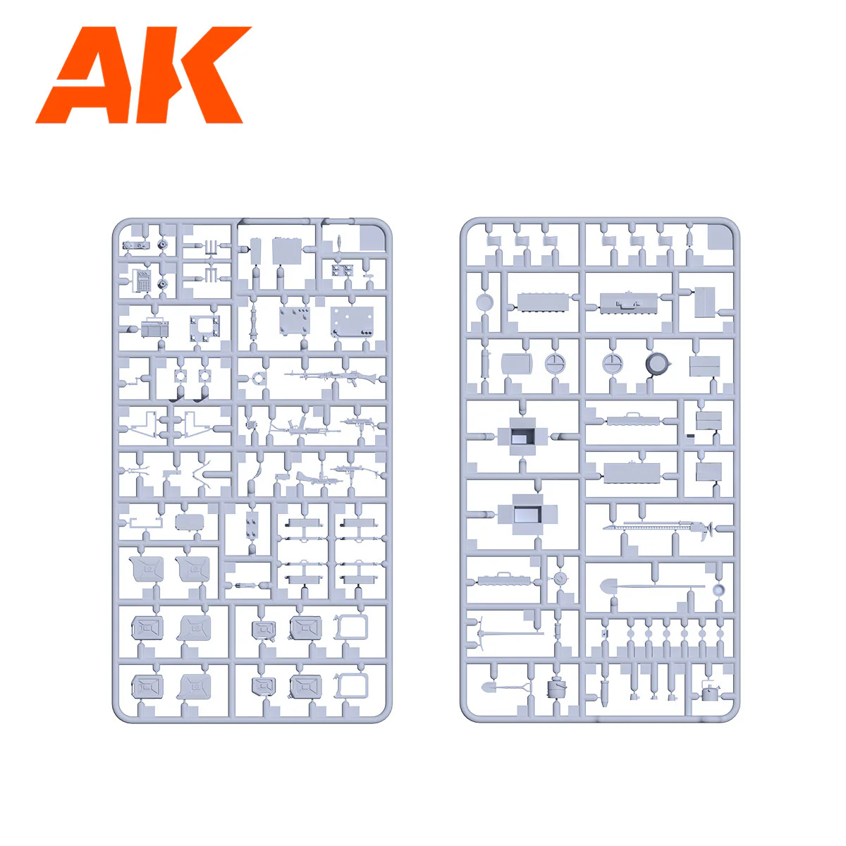 AK Interactive - 1/35 Scale IDF Accessories Scale Models - Image 3