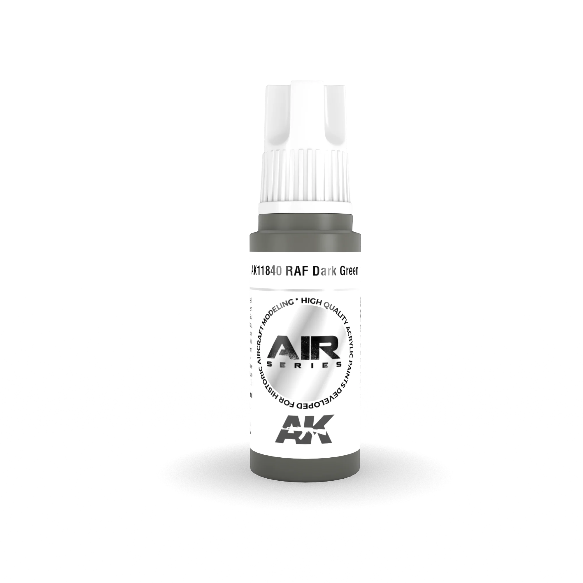 AK Interactive 3 Gen Acrylic Aircraft Modeling Colour 17ml - RAF Dark Green
