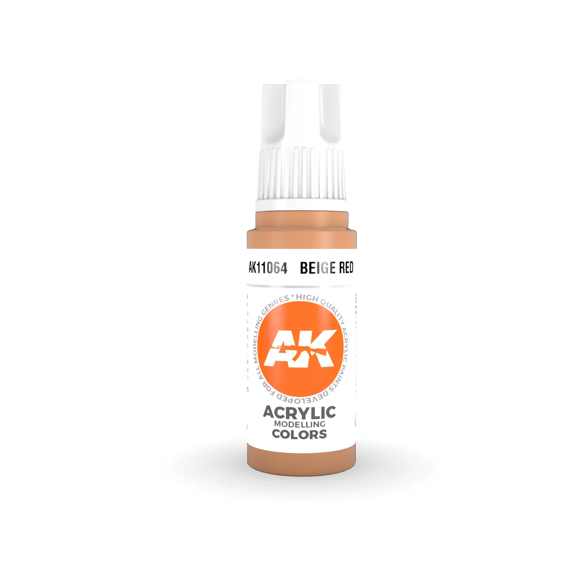AK Interactive 3 Gen Acrylic Modeling Color 17ml - Beige Red