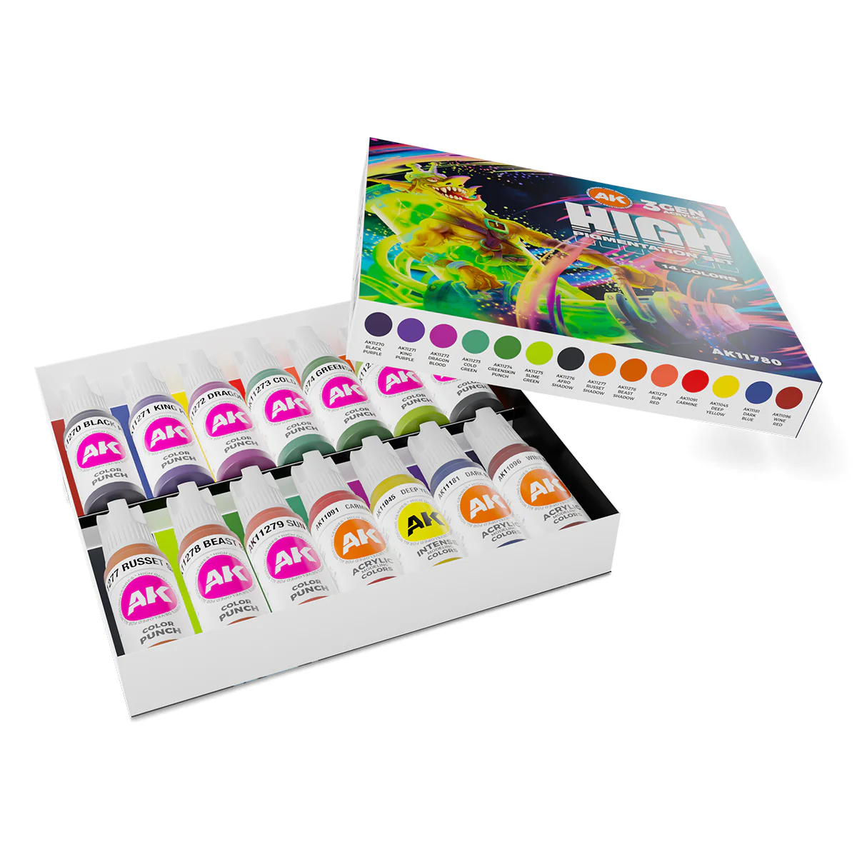 AK Interactive 3 Gen Sets - High Pigmentation Set - Image 2