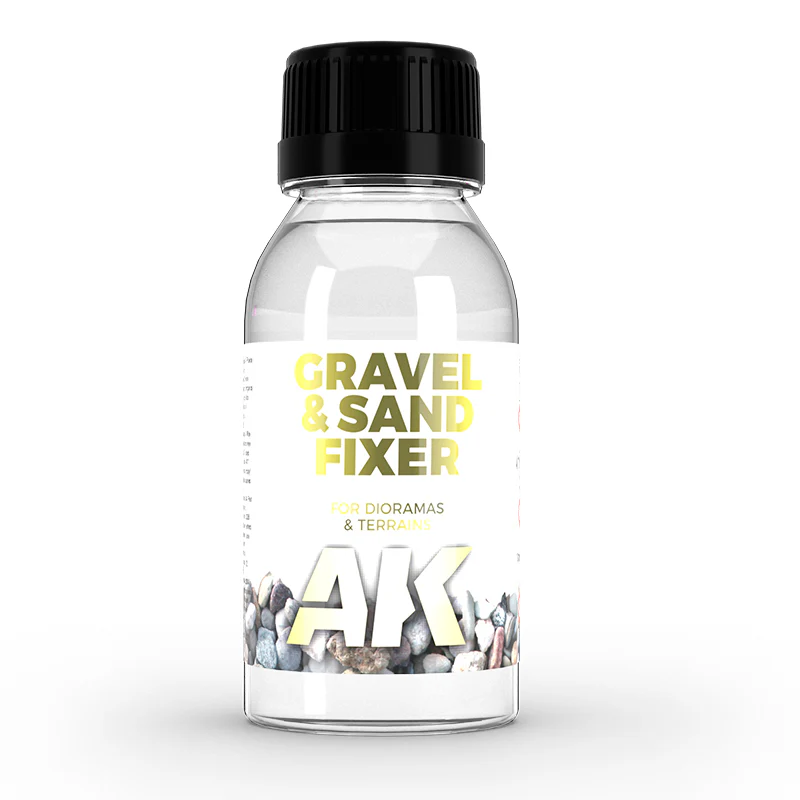 AK Interactive Auxiliaries Gravel and Sand Fixer