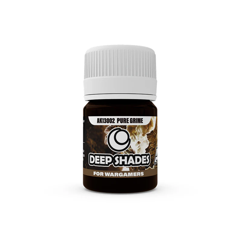 AK Interactive Deep Shade for Wargame 30ml - Pure Grime