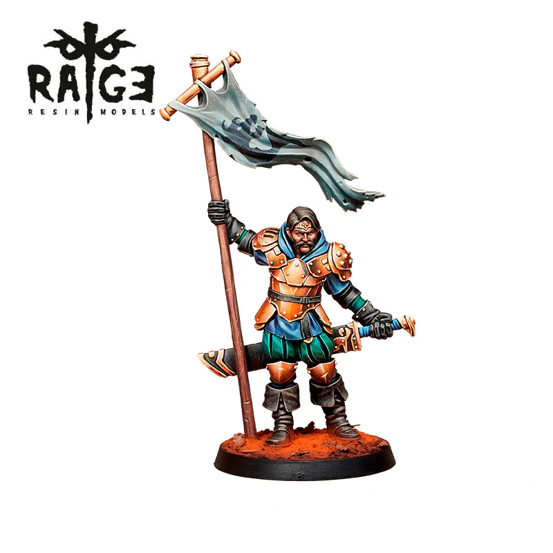 AK Interactive Fantasia Latorre Captain Nork Resin Minature 35mm - Image 2