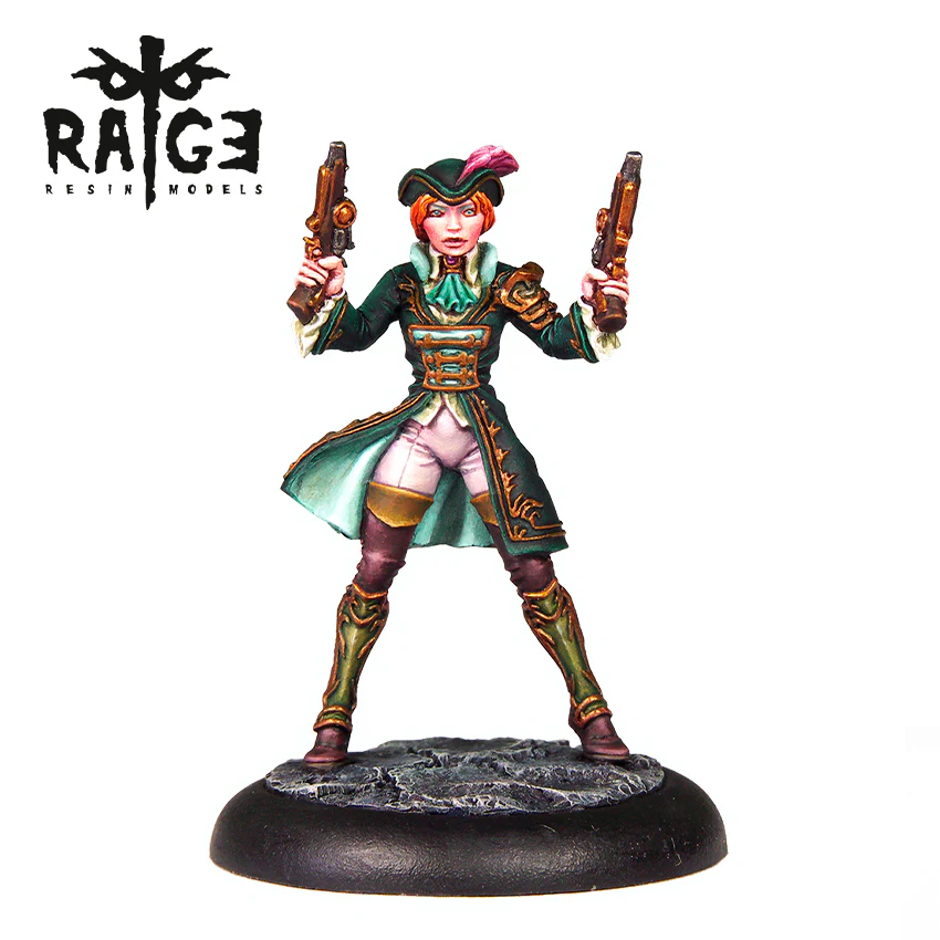 AK Interactive Fantasia Latorre Katherine Vinoq Noble Adventurer Resin Minature 35mm - Image 2