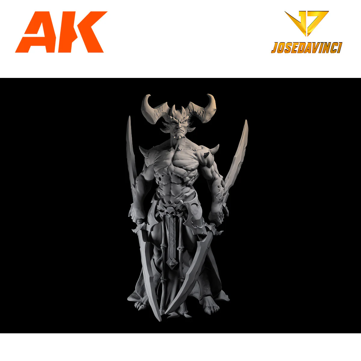 AK Interactive Fantasia Shadows of Kadazra Ghorm Figure 40mm - Image 4