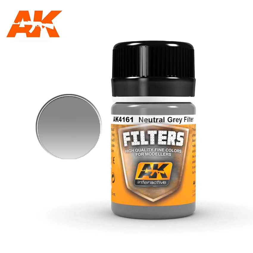 AK Interactive Filter 35ml - Neutral Grey