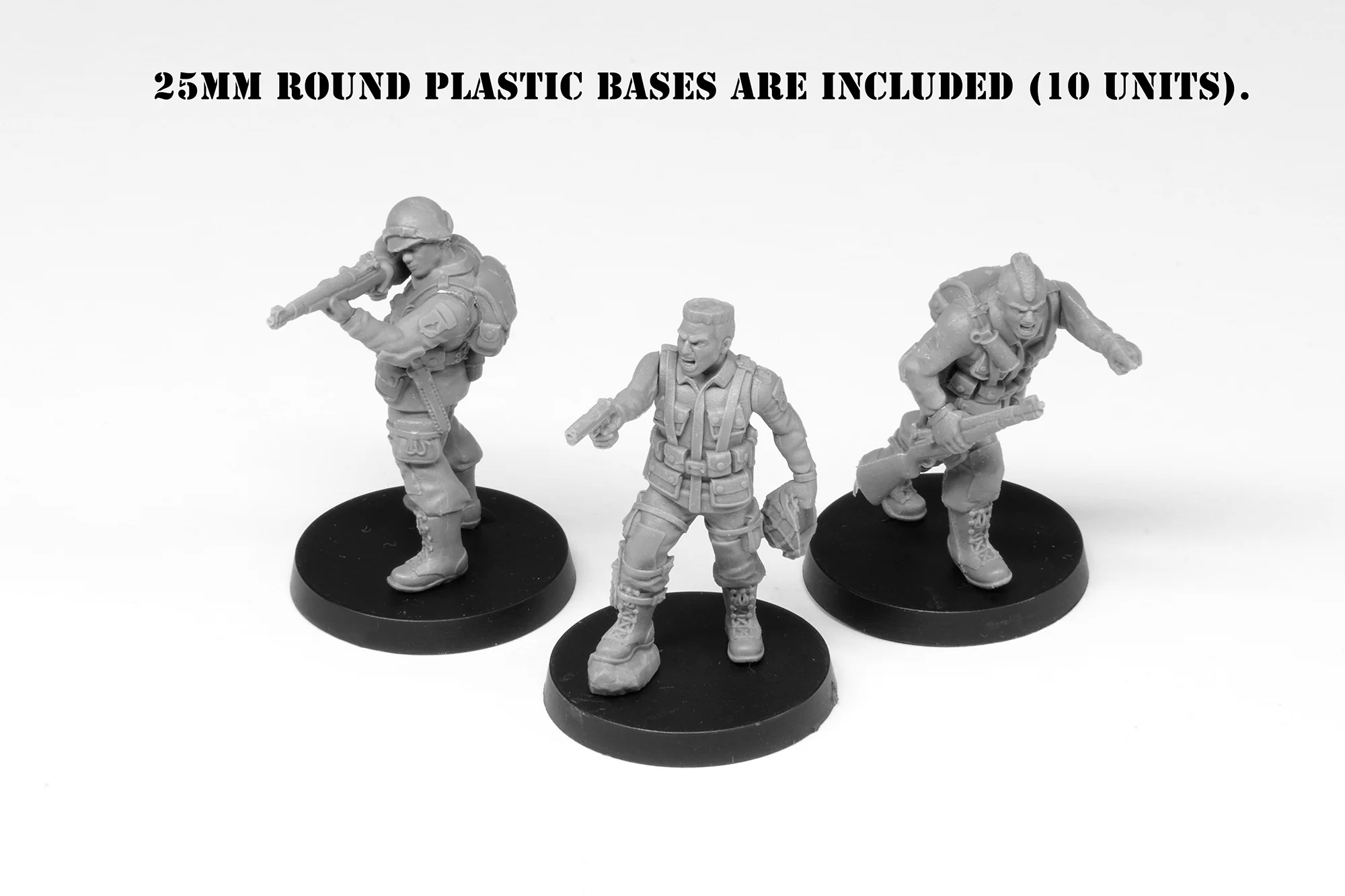 AK Interactive Fortunate Sons Miniature Scale Model 10-Piece Set - 101st Airborne Division - Image 3