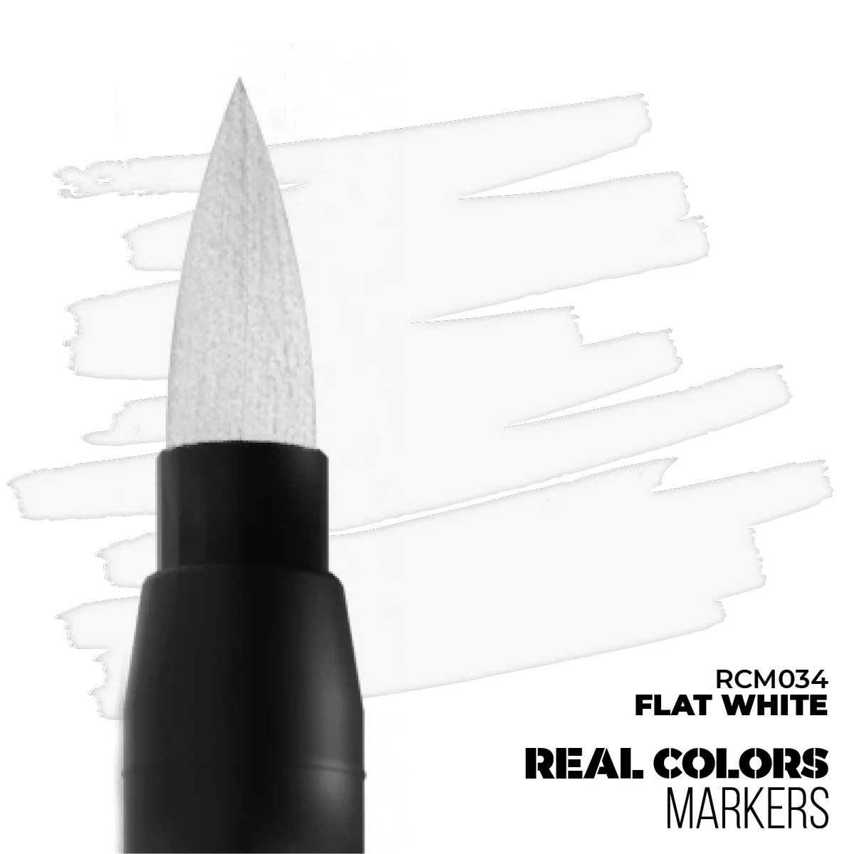 AK Interactive Real Colours Marker - Flat White - Image 2