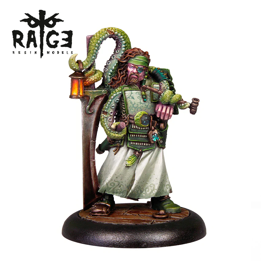 AK Interactive Resins Fantasia Latorre - Mun Gun Low. Black Moon Captain Miniature 35mm - Image 2
