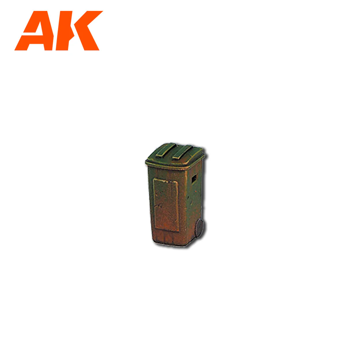 AK Interactive Wargame Resin Scenery Trashbins Scenography Wargame Set 30-35mm - Image 8