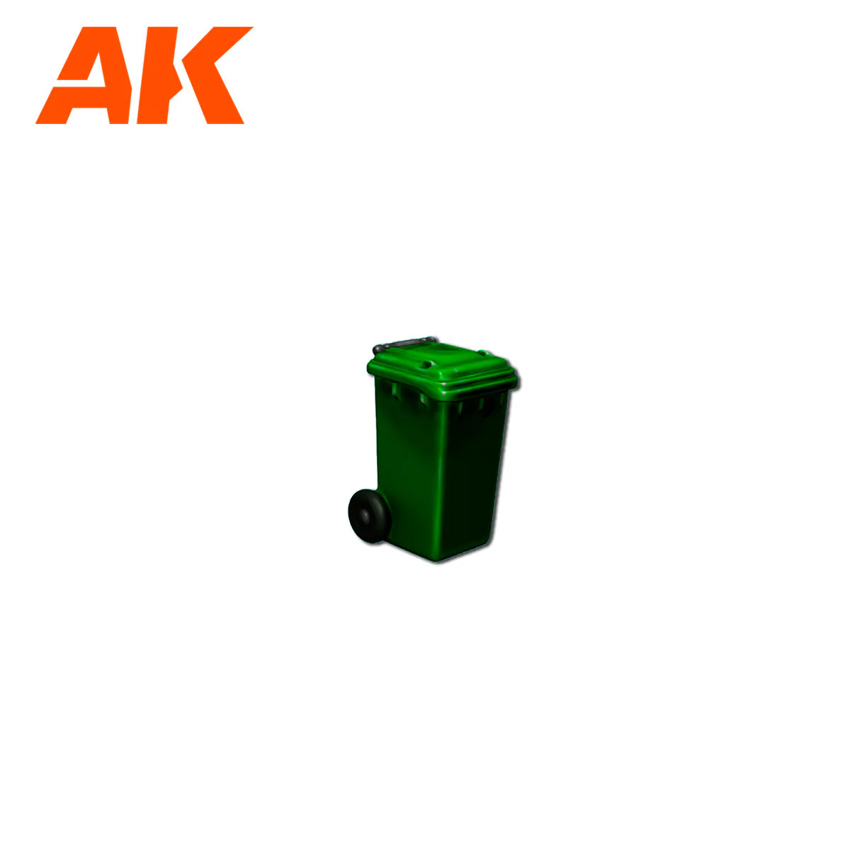 AK Interactive Wargame Resin Scenery Trashbins Scenography Wargame Set 30-35mm - Image 9