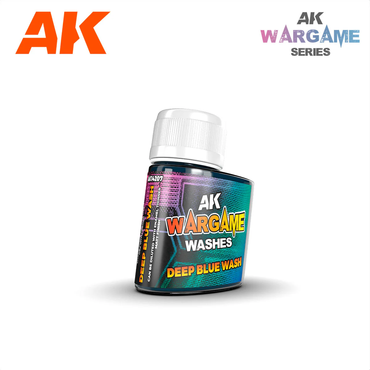 AK Interactive Wargame Series Wash 35ml - Deep Blue