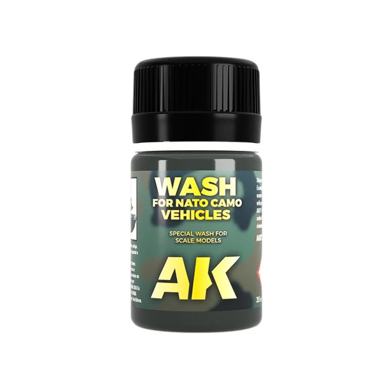 AK Interactive Weathering Enamel Wash for Nato Tanks 35ml