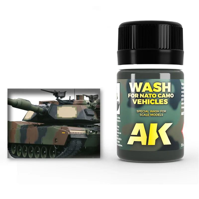 AK Interactive Weathering Enamel Wash for Nato Tanks 35ml - Image 2