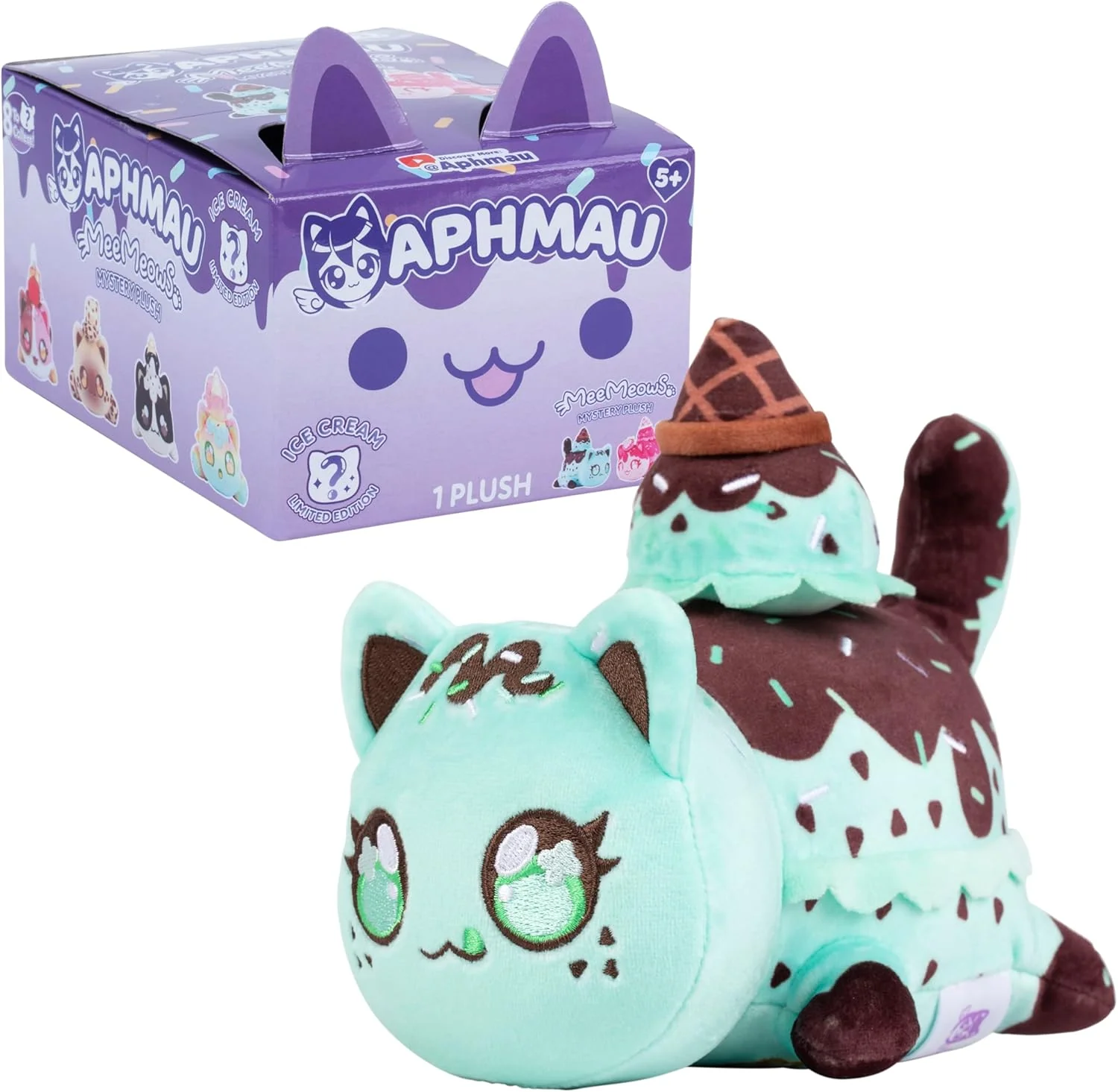 Aphmau MeeMeows 6 inch Mystery Plush - Ice Cream - Image 9
