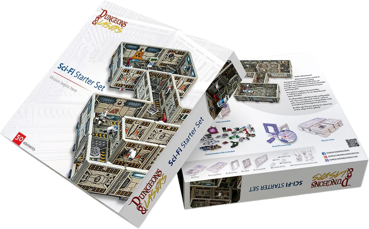 Archon Studio Dungeons & Lasers: Sci-Fi Starter Set