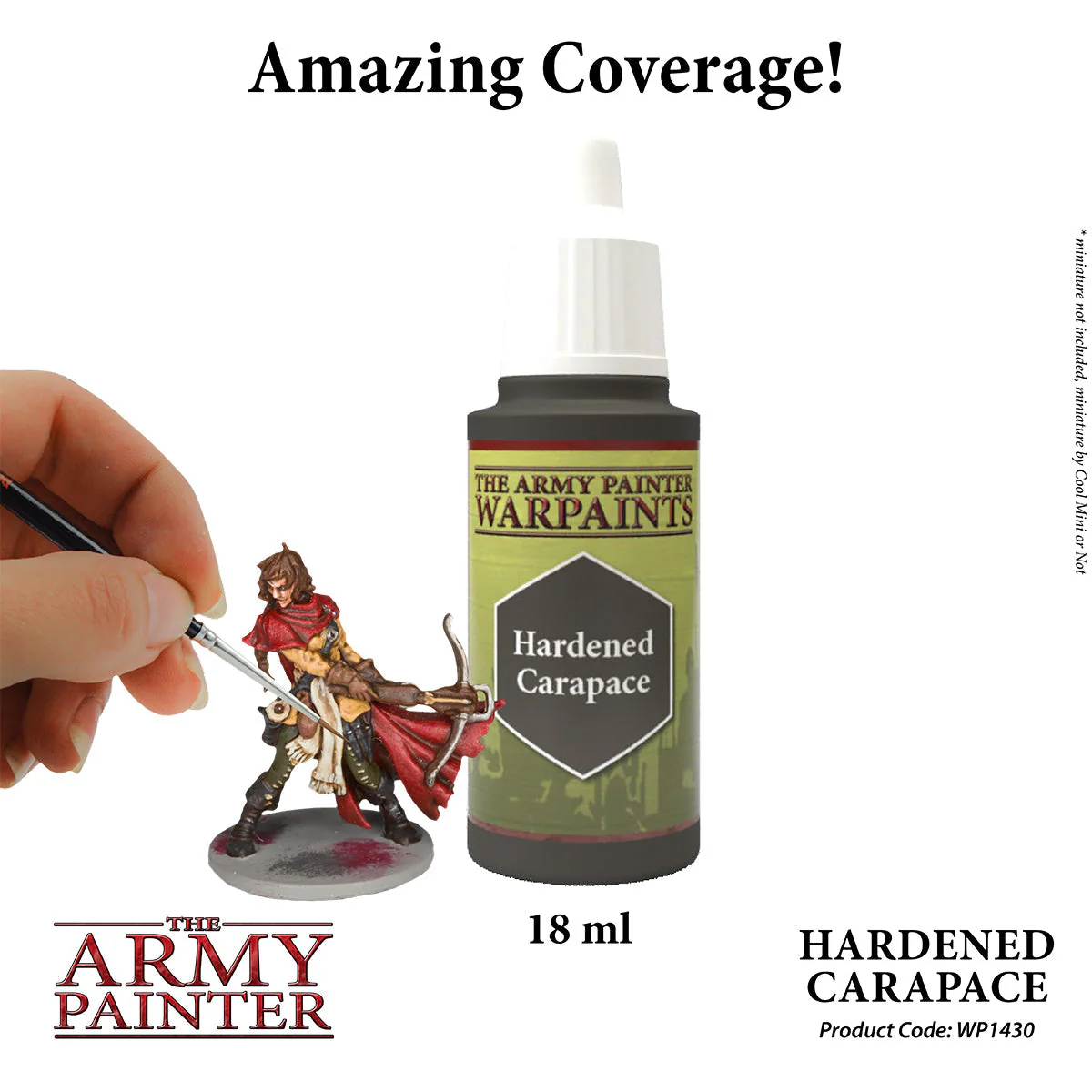 Army Painter WarPaint: Acrylic Paint 18ml - Hardened Carapace - Image 2