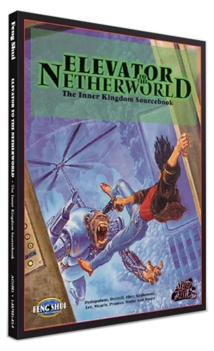 Atlas Games Feng Shui RPG - Elevator to the Netherworld Sourcebook