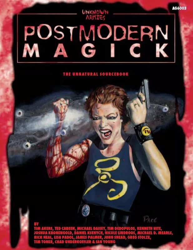 Atlas Games Unknown Armies RPG - Postmodern Magick - The Unnatural Sourcebook - Image 2