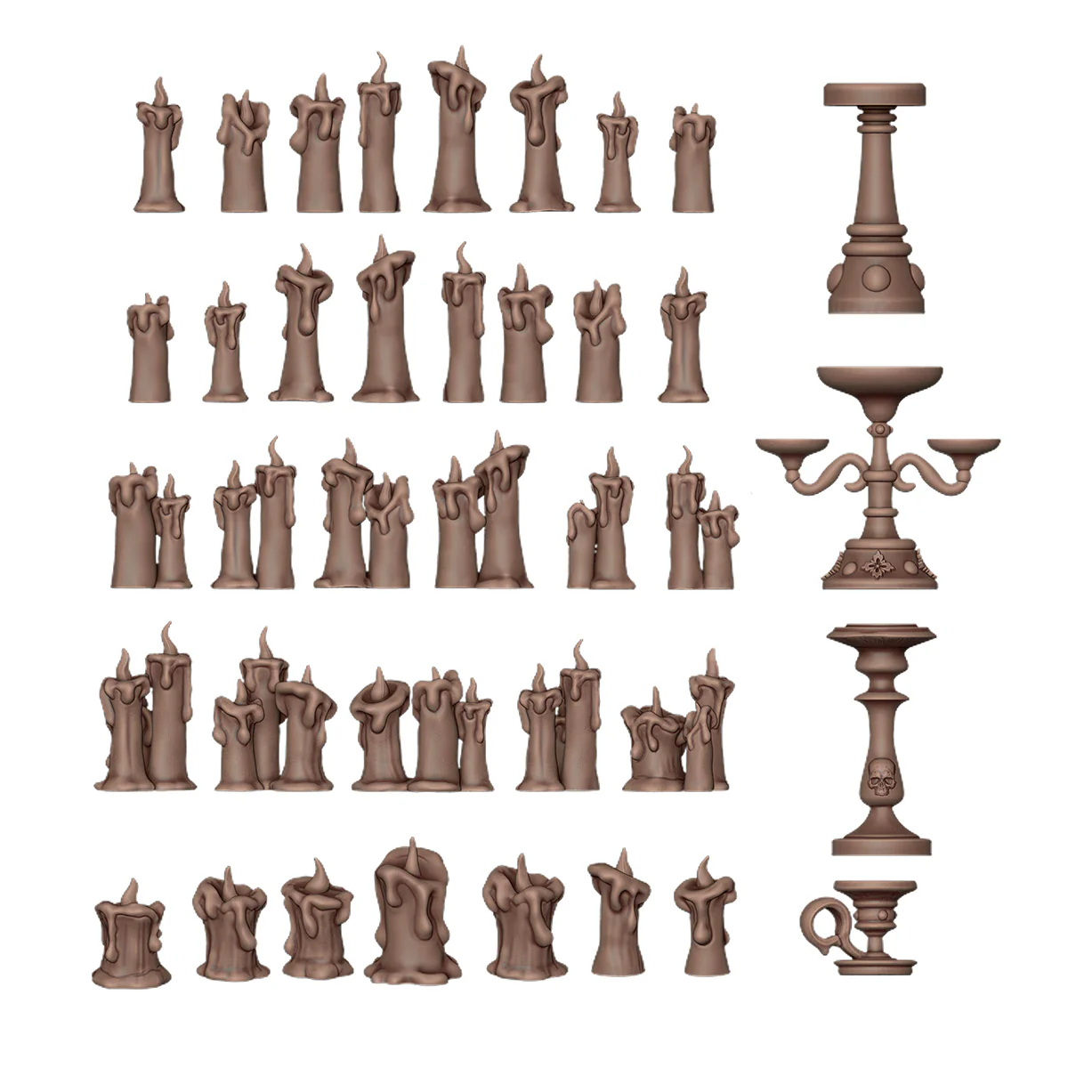 Basing Bits - Candles (73 Pieces) - Image 2