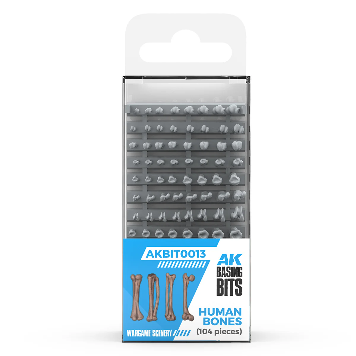 Basing Bits - Human Bones (120 Pieces)