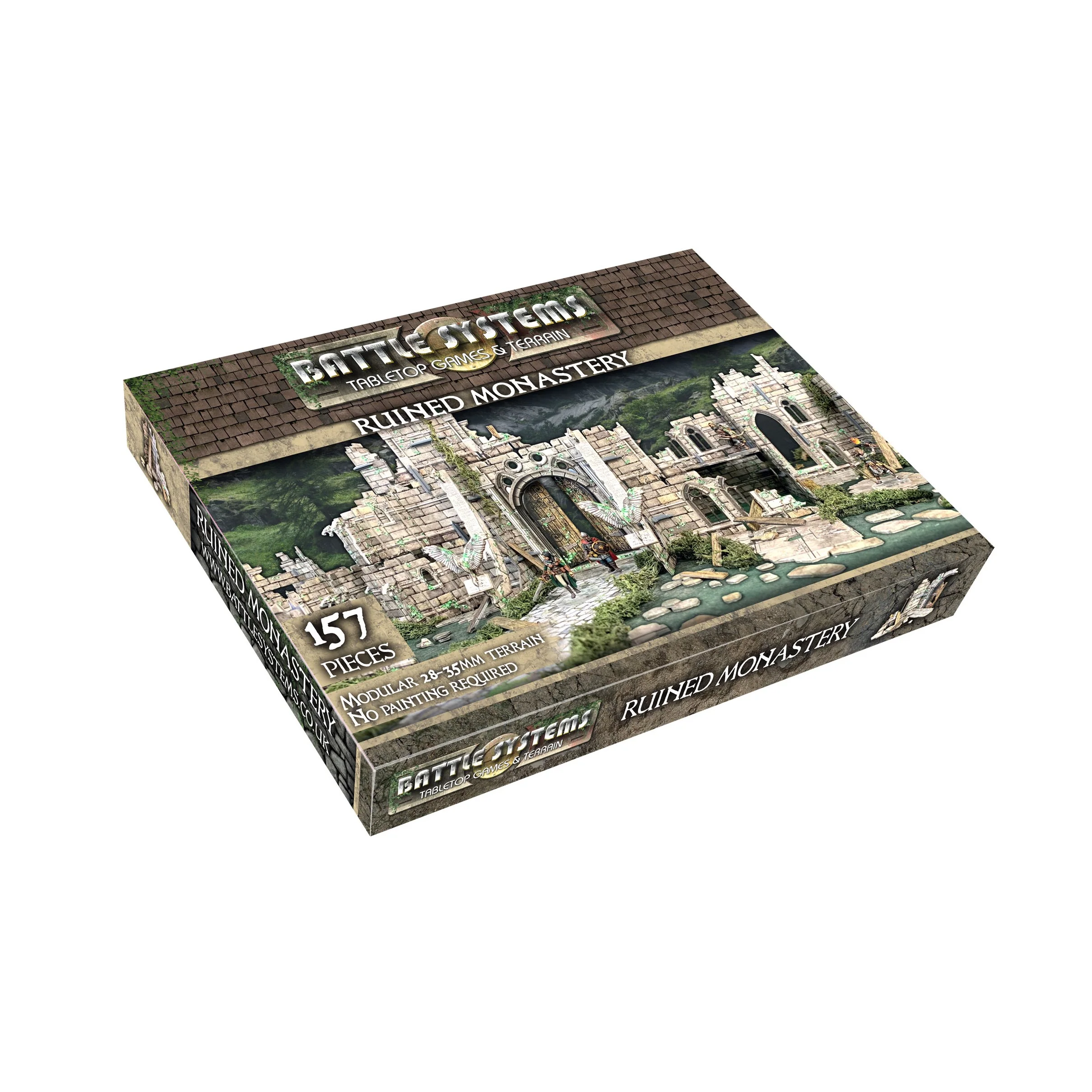 Battle Systems Fantasy Wargames Terrain - Ruined Monastery