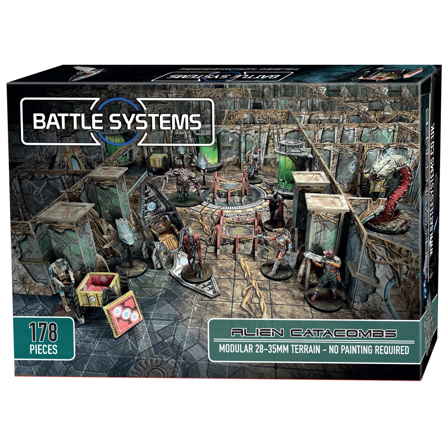 Battle Systems Sci-Fi Terrain - Alien Catacombs
