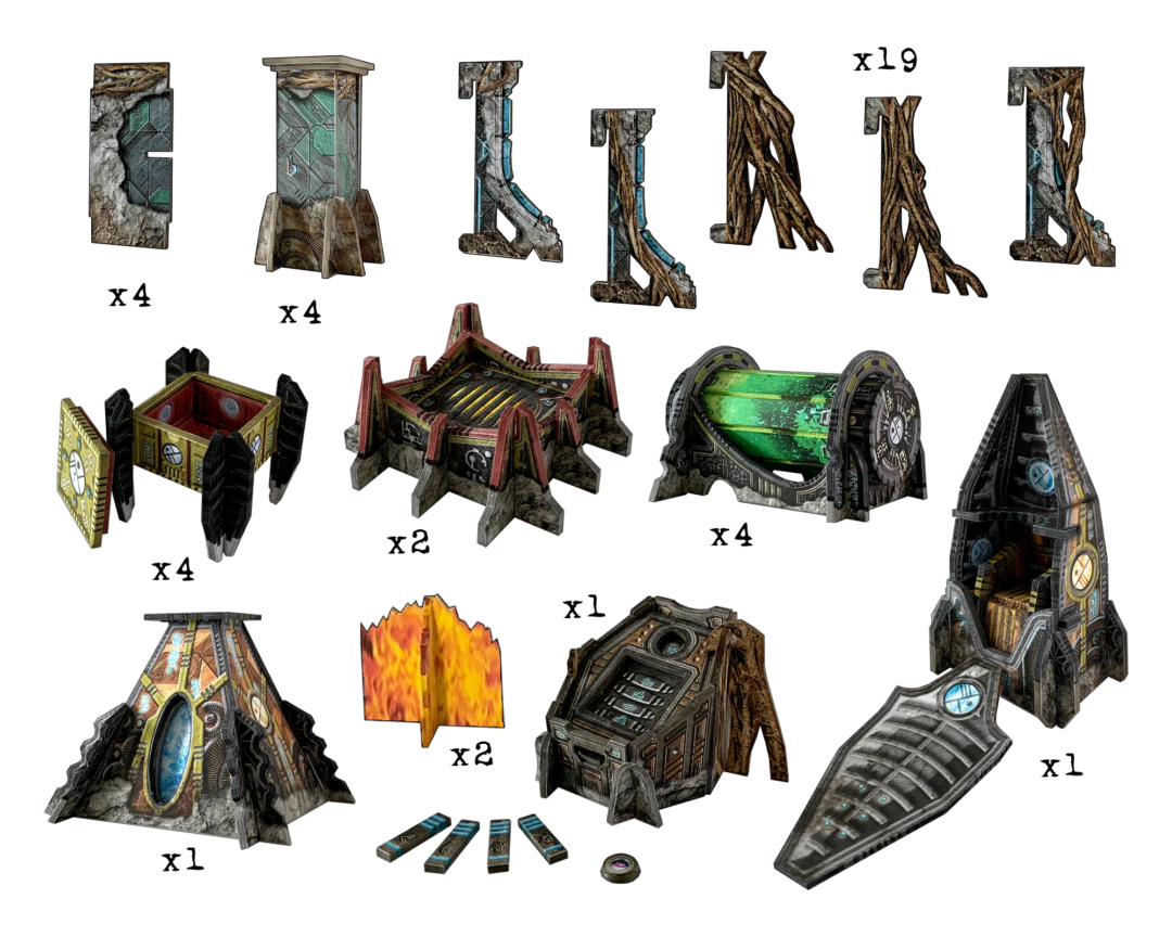 Battle Systems Sci-Fi Terrain - Alien Catacombs - Image 6