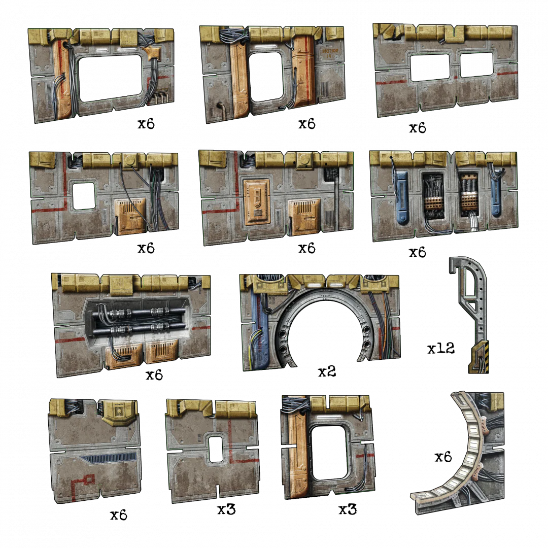 Battle Systems Sci-Fi Terrain - Frontier Core Set - Image 5