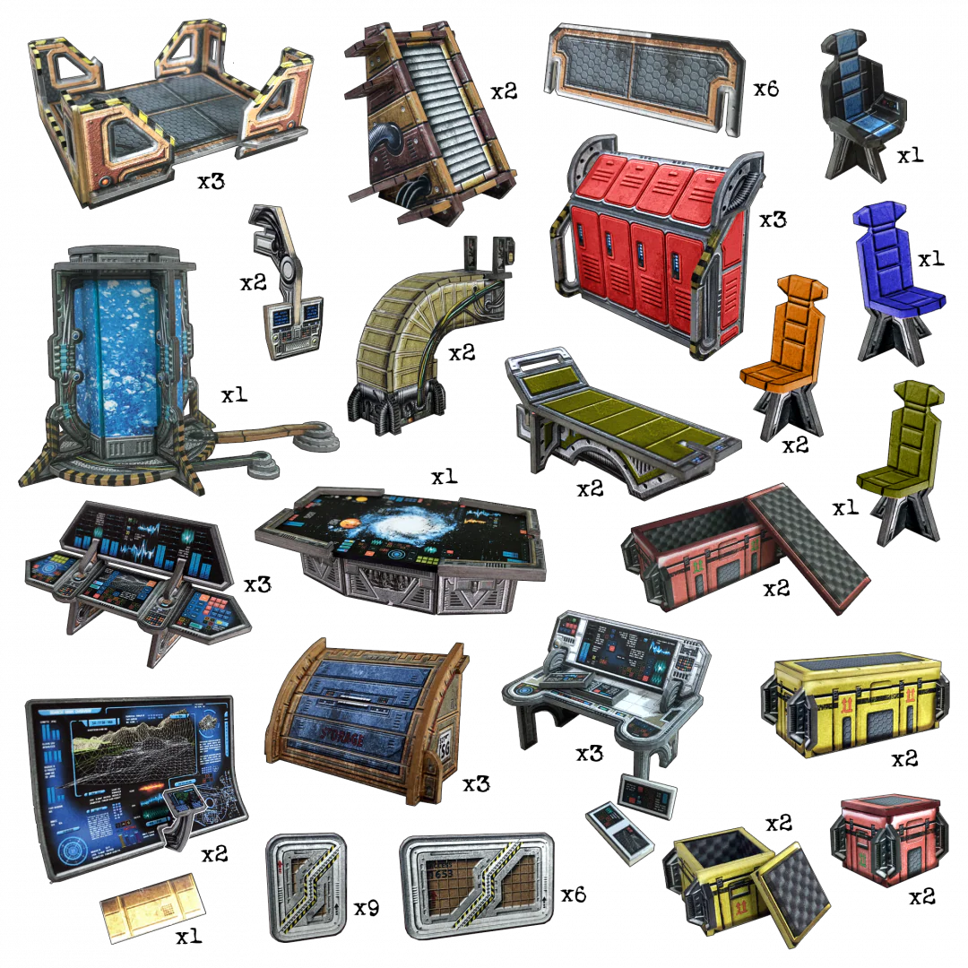 Battle Systems Sci-Fi Terrain - Frontier Core Set - Image 7