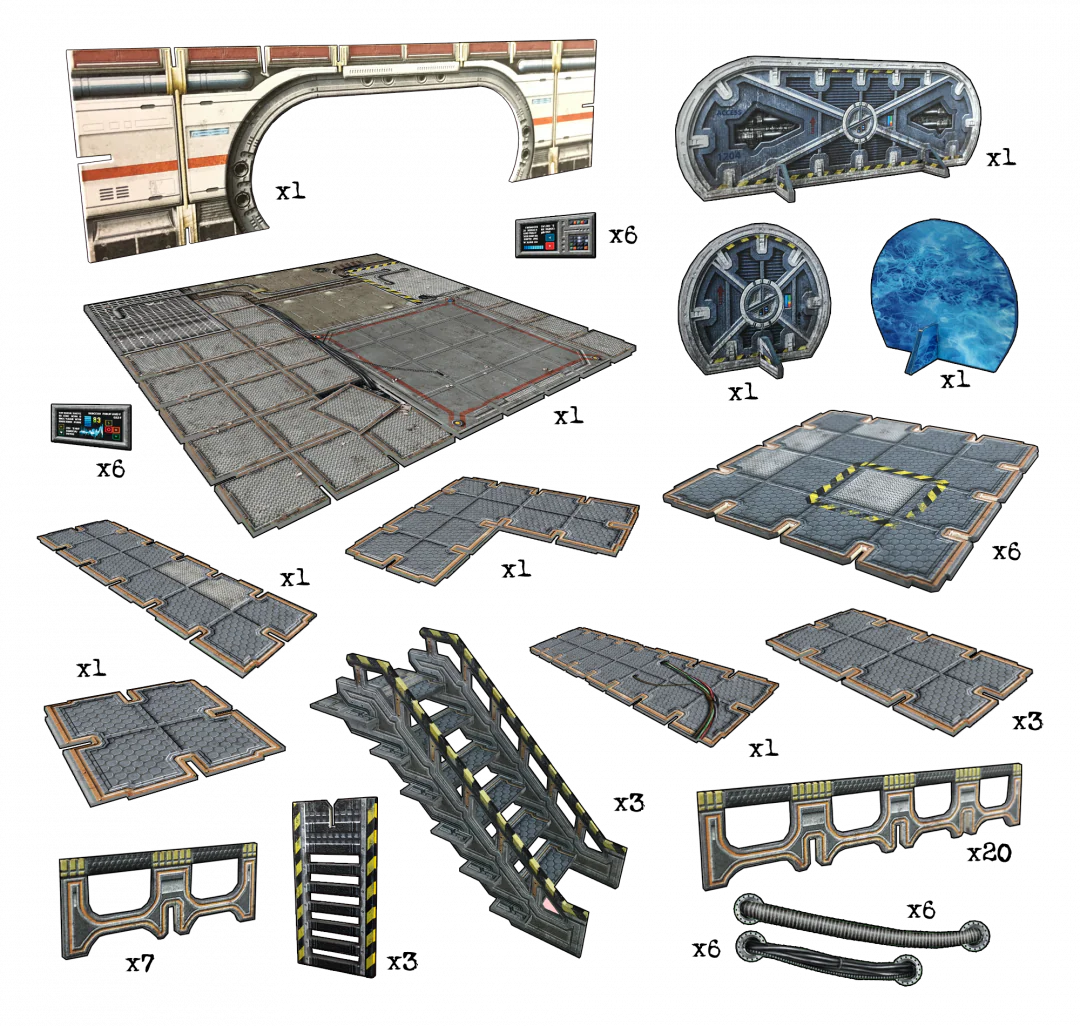 Battle Systems Sci-Fi Terrain - Galactic Core Set - Image 5