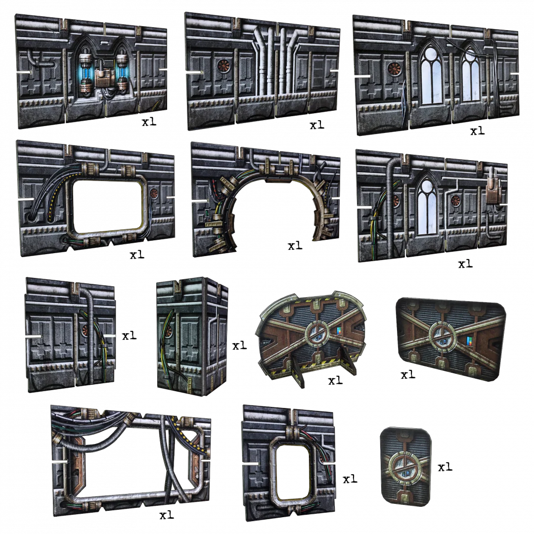 Battle Systems Sci-Fi Terrain - Gothic Ruins - Image 4