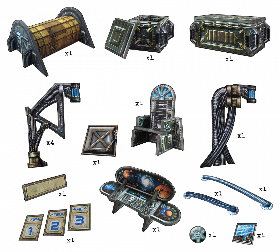 Battle Systems Sci-Fi Terrain - Gothic Ruins - Image 5