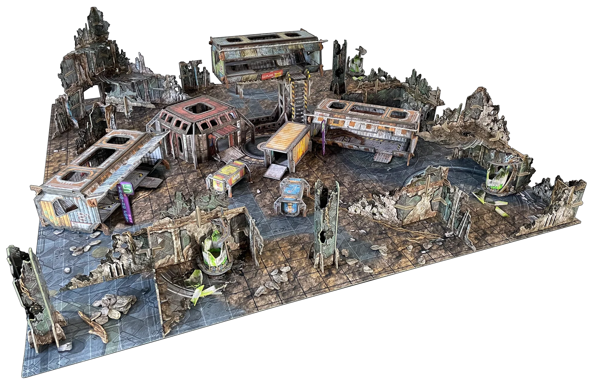 Battle Systems Sci-Fi Terrain - Trader Encampment - Image 2