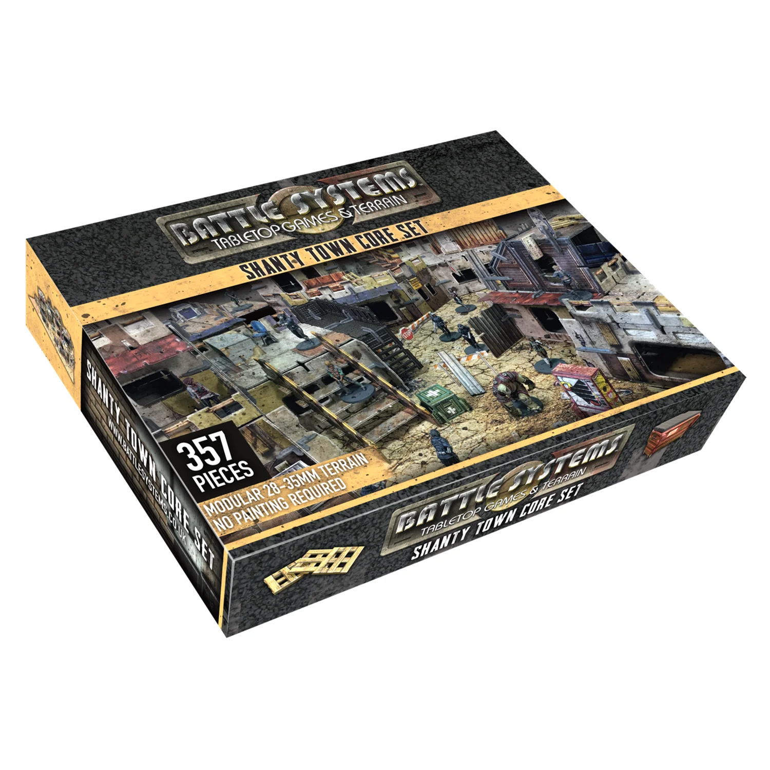 Battle Systems Urban Apocalypse Terrain - Shanty Town Core Set