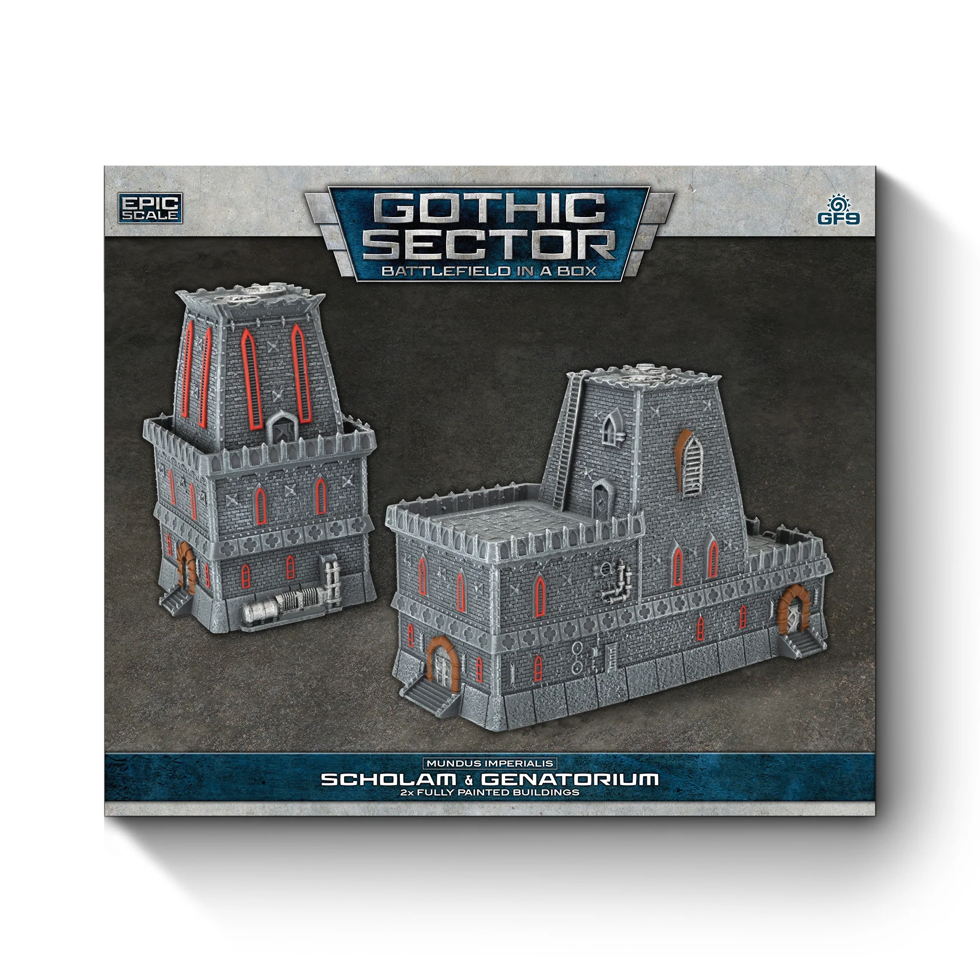 Battlefield in a Box: Gothic Sector - Mundus Imperialis: Scholam & Genatorium - Image 3