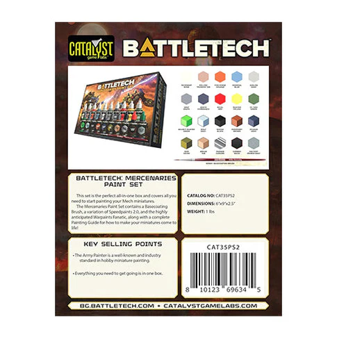 Battletech Mercenaries - Paint Set The Army Painter - Image 2