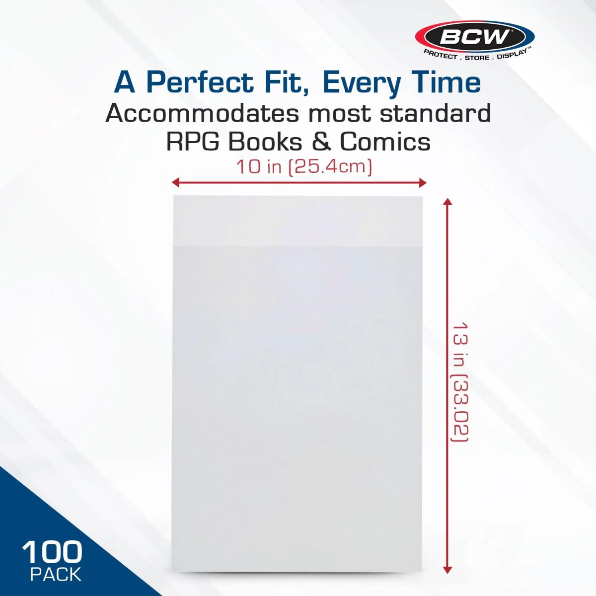 BCW - Book Bags 100-Pieces 10 inch x 13 inch Size - Image 4
