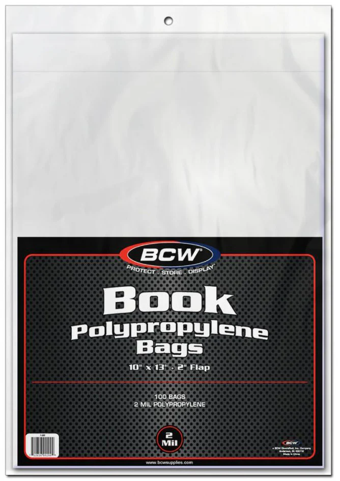 BCW - Book Bags 100-Pieces 10 inch x 13 inch Size - Image 7