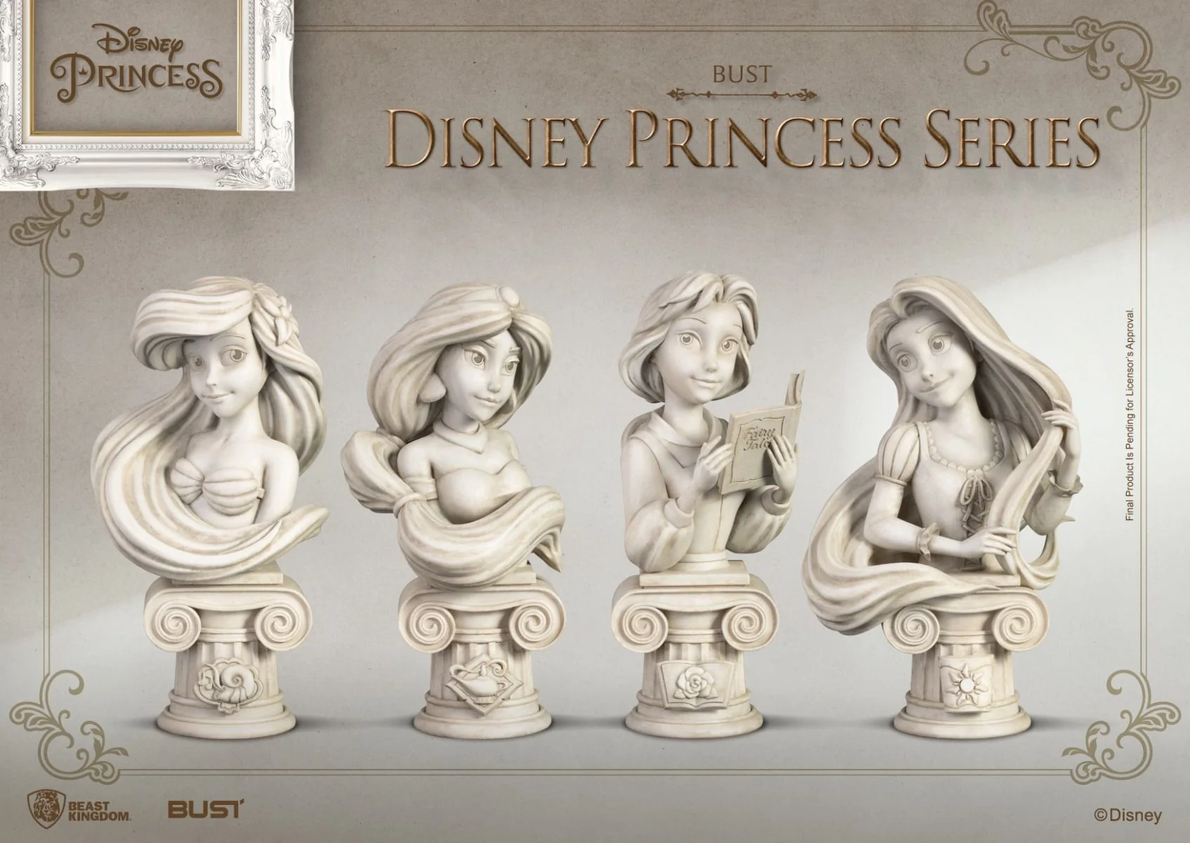 Beast Kingdom BUST Disney Princess Series: Jasmine - Image 5