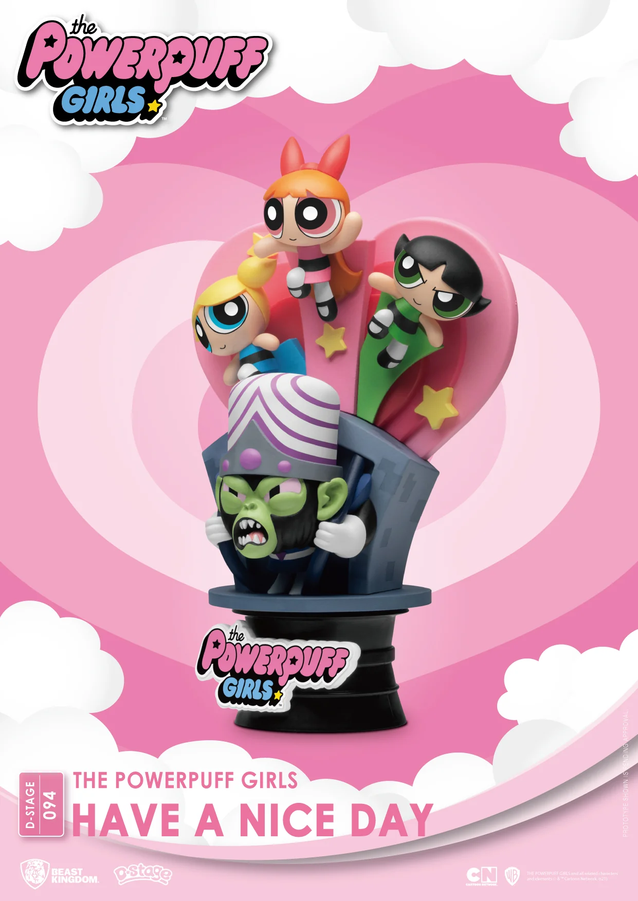 Beast Kingdom D-Stage-094-The Powerpuff Girls - Have a Nice Day Figure - Image 2