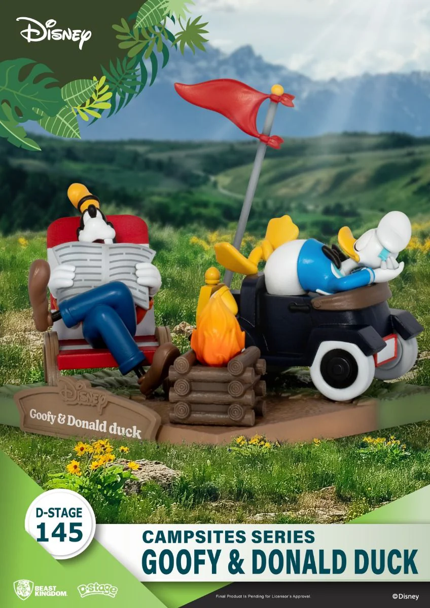 Beast Kingdom D Stage Disney Campsites Series: Goofy and Donald Duck - Image 2