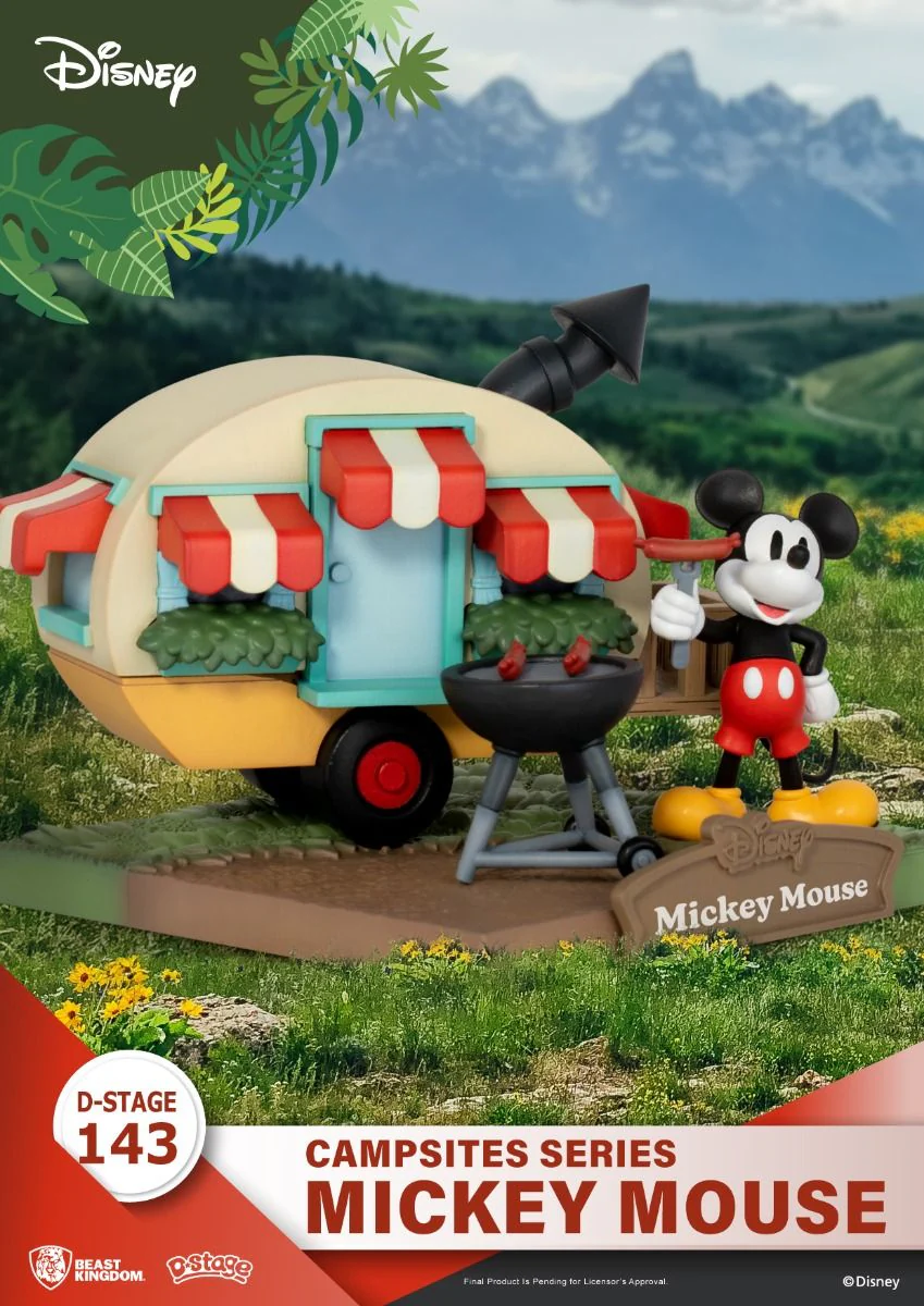 Beast Kingdom D Stage Disney Campsites Series: Mickey Mouse - Image 2