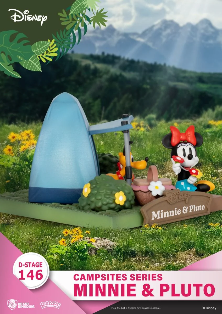 Beast Kingdom D-Stage Disney Campsites Series: Minnie & Pluto - Image 2