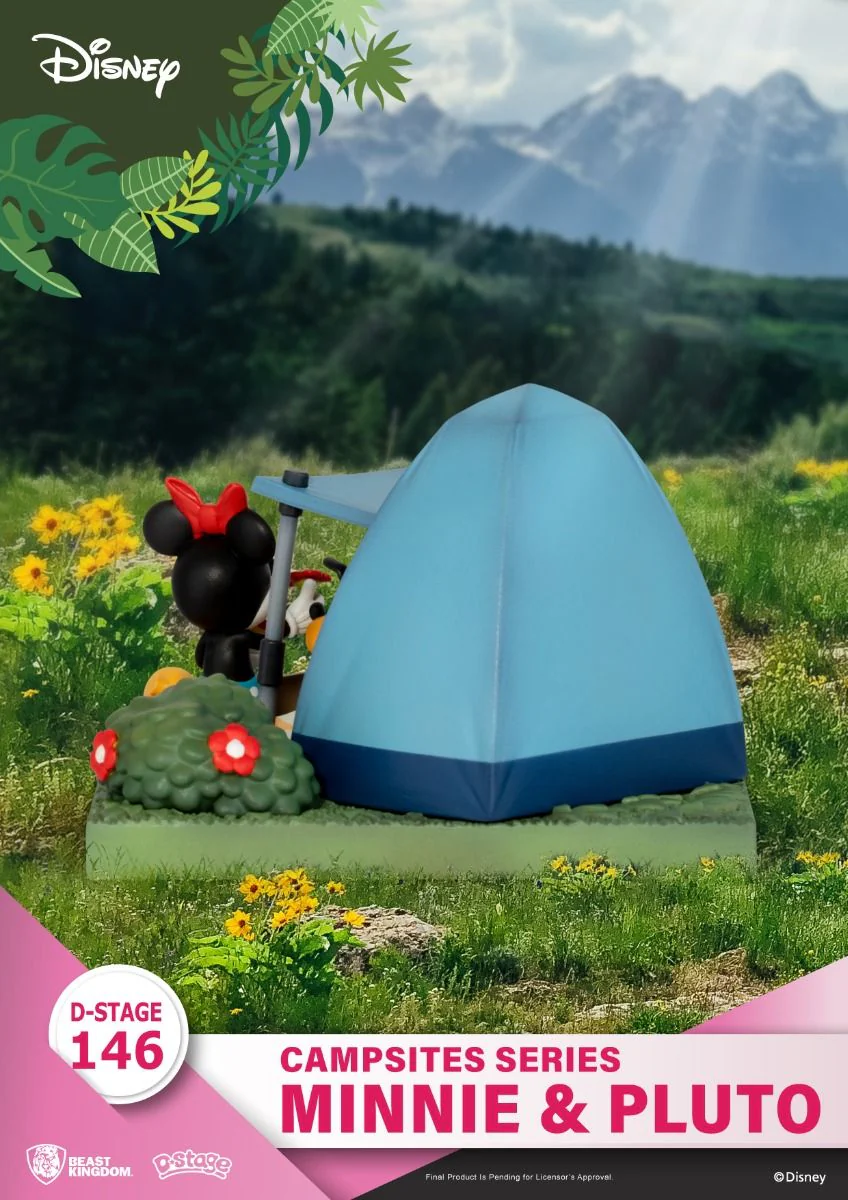 Beast Kingdom D-Stage Disney Campsites Series: Minnie & Pluto - Image 3