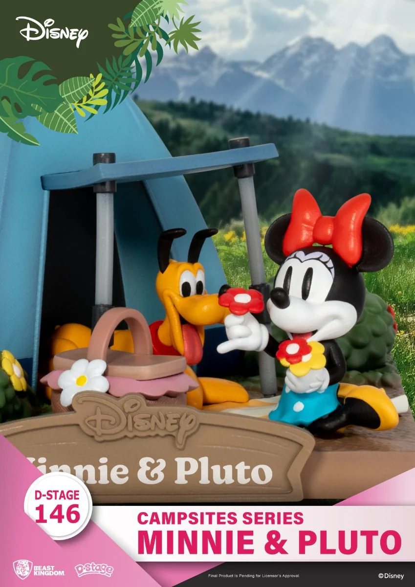 Beast Kingdom D-Stage Disney Campsites Series: Minnie & Pluto - Image 4
