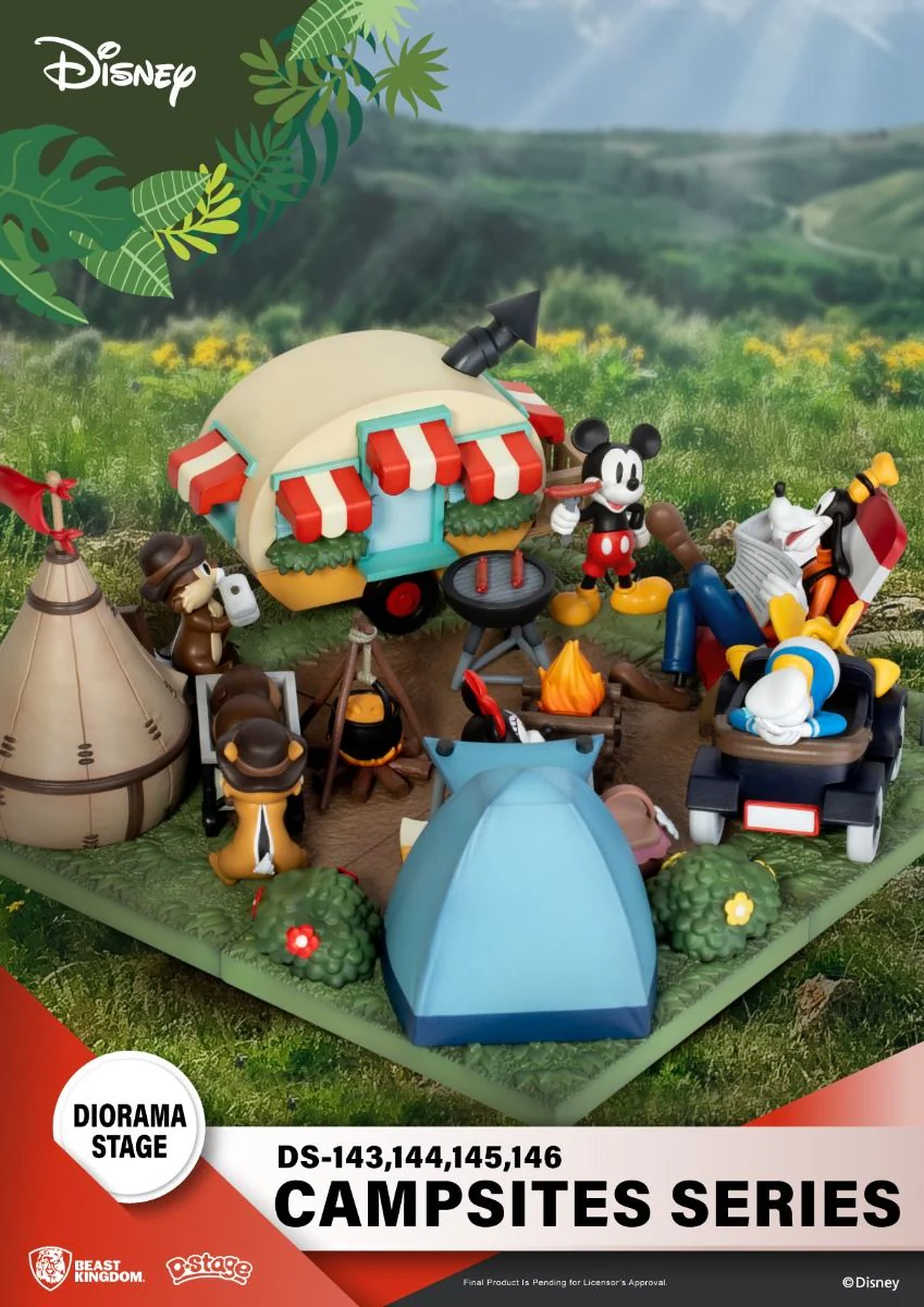 Beast Kingdom D-Stage Disney Campsites Series: Minnie & Pluto - Image 6