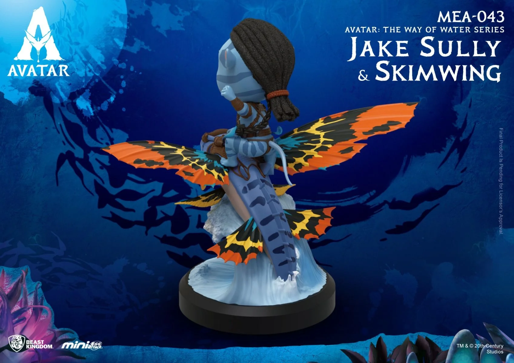 Beast Kingdom MEA-043 Avatar The Way of Water: Jake Sully and Skimwing - Image 4